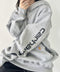 Carhartt(カーハート)/ ルーズフィット 袖ロゴ パーカー スウェット フーディー ミッドウエイト オーバーサイズ / K288 / Loose Fit Midweight Logo Sleeve Graphic Sweatshirt | IL2224045 | グレー