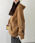 Carhartt(カーハート)/ ルーズフィット 袖ロゴ パーカー スウェット フーディー ミッドウエイト オーバーサイズ / K288 / Loose Fit Midweight Logo Sleeve Graphic Sweatshirt | IL2224045 | ブラウン