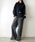 Carhartt(カーハート)/ ルーズフィット 袖ロゴ パーカー スウェット フーディー ミッドウエイト オーバーサイズ / K288 / Loose Fit Midweight Logo Sleeve Graphic Sweatshirt | IL2224045 | ブラック