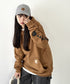 Carhartt(カーハート)/ ルーズフィット 袖ロゴ パーカー スウェット フーディー ミッドウエイト オーバーサイズ / K288 / Loose Fit Midweight Logo Sleeve Graphic Sweatshirt | IL2224045 | ブラウン