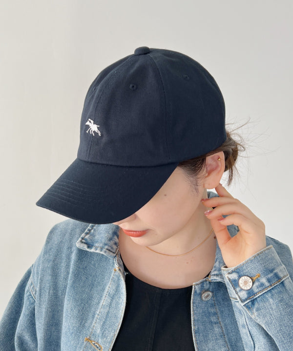 【POLO CHAMPS/ポロチャンプス】別注 ワンポイント 刺繍 ユニセックス ローキャップ | CL5231380 | ネイビー