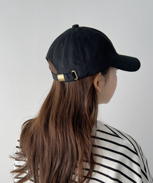 【POLOCHAMPS/ポロチャンプス】別注 ワンポイント 刺繍 ユニセックス ローキャップ | CL5231380 | ブラック