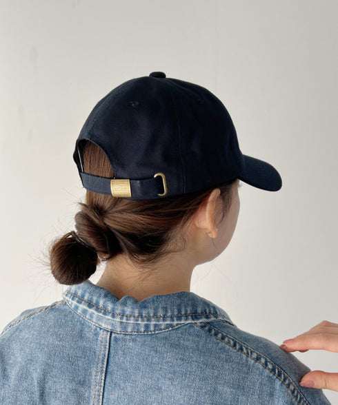 【POLOCHAMPS/ポロチャンプス】別注 ワンポイント 刺繍 ユニセックス ローキャップ | CL5231380 | ネイビー