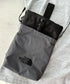 国内未発売 THE NORTH FACE(ザ・ノースフェイス)/ストリングギャザーミニショルダー スマホショルダー ポーチ/SIMPLE STRING BAG MINI | IL1231017 | チャコール
