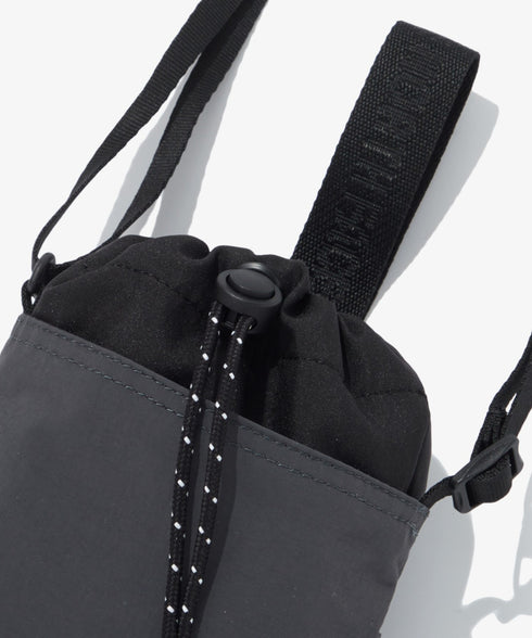 国内未発売 THE NORTH FACE(ザ・ノースフェイス)/ストリングギャザーミニショルダー スマホショルダー ポーチ/SIMPLE STRING BAG MINI | IL1231017 | チャコール