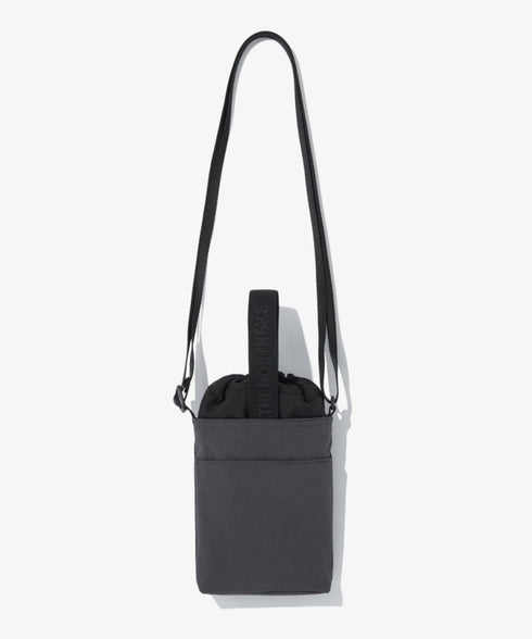 国内未発売 THE NORTH FACE(ザ・ノースフェイス)/ストリングギャザーミニショルダー スマホショルダー ポーチ/SIMPLE STRING BAG MINI | IL1231017 | チャコール