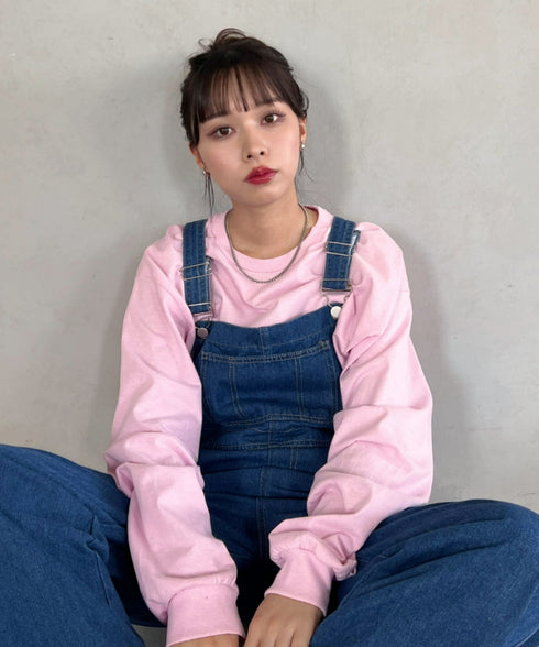GILDAN(ギルダン) /ベーシック ロングスリーブ Tシャツ コットン ビッグシルエット オーバーサイズ サイズカラバリ豊富 長袖 ロンT 6.0オンス | 2193062 | ライトピンク