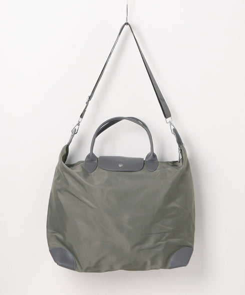 大容量 無地トラベルボストンバッグ トートバッグ ショルダーバッグ | WR1231032 | グレー