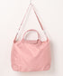 大容量 無地トラベルボストンバッグ トートバッグ ショルダーバッグ | WR1231032 | ピンク