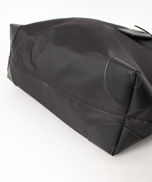 大容量 無地トラベルボストンバッグ トートバッグ ショルダーバッグ | WR1231032 | ブラック
