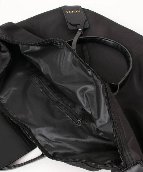 大容量 無地トラベルボストンバッグ トートバッグ ショルダーバッグ | WR1231032 | ブラック