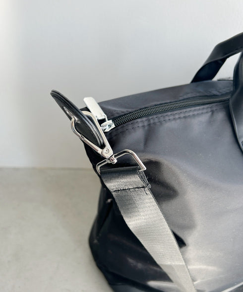 大容量 無地トラベルボストンバッグ トートバッグ ショルダーバッグ | WR1231032 | グレー