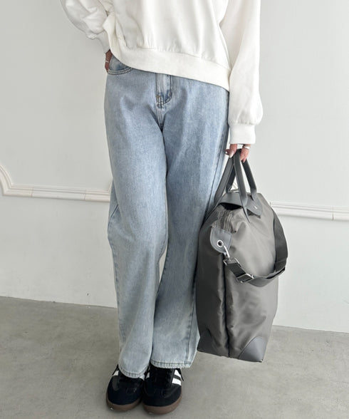 大容量 無地トラベルボストンバッグ トートバッグ ショルダーバッグ | WR1231032 | グレー