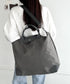 大容量 無地トラベルボストンバッグ トートバッグ ショルダーバッグ | WR1231032 | グレー