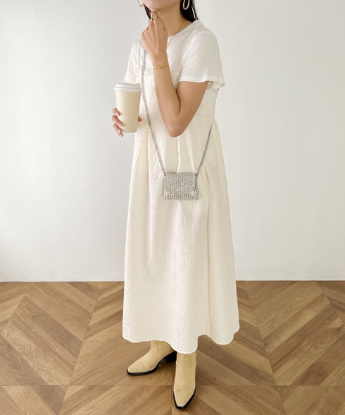 マイクロミニ キラキラチェーンショルダーバッグ | MD1231015 | シルバー