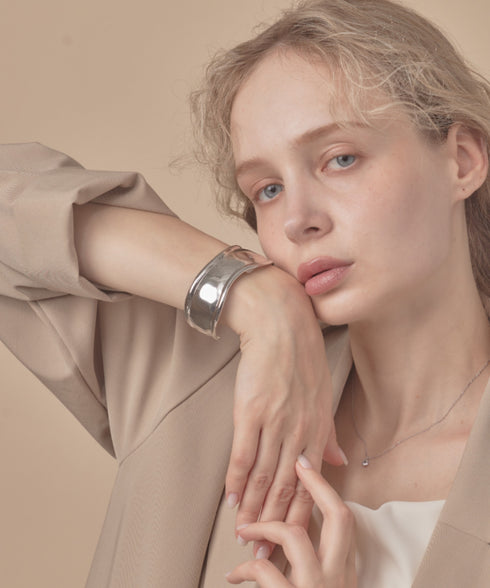 ワイドバングル | MD4231012 | シルバー