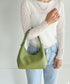 合成皮革 ワンハンドルバッグ | MD1231022 | グリーン