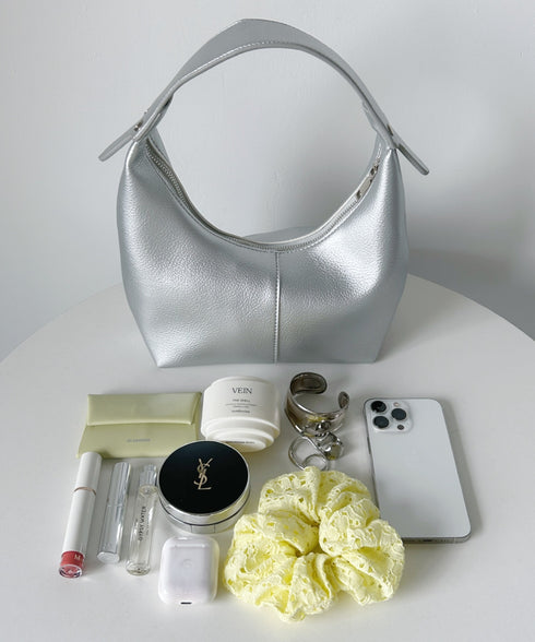 合成皮革 ワンハンドルバッグ | MD1231022 | シルバー