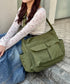 アジャスター付きメニーポケットキャンバスショルダー | LO1231746 | カーキ