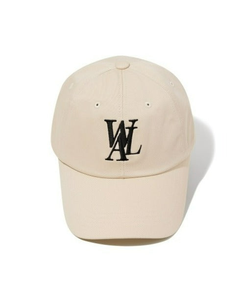 WOOALONG(ウアロン)/シグネチャー ロゴ ベースボール キャップ サイズ調整可能/Signature Logo ball cap | IL5231046 | ベージュ