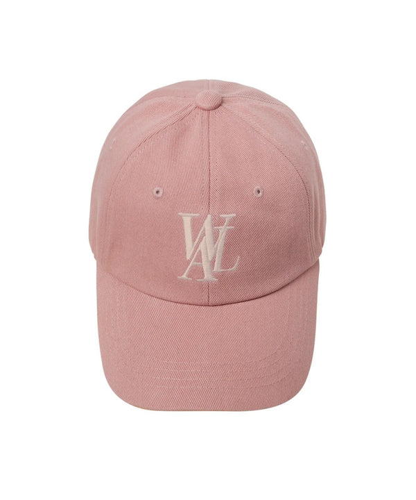 WOOALONG(ウアロン)/シグネチャー ロゴ ベースボール キャップ サイズ調整可能/Signature Logo ball cap | IL5231046 | ピンク系その他