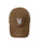 WOOALONG(ウアロン)/シグネチャー ロゴ ベースボール キャップ サイズ調整可能/Signature Logo ball cap | IL5231046 | ブラウン
