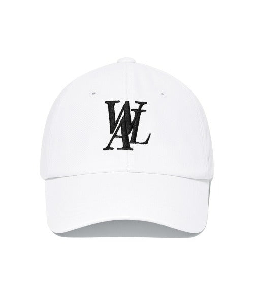 WOOALONG(ウアロン)/シグネチャー ロゴ ベースボール キャップ サイズ調整可能/Signature Logo ball cap | IL5231046 | ホワイト