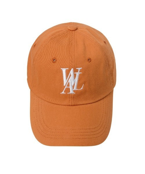 WOOALONG(ウアロン)/シグネチャー ロゴ ベースボール キャップ サイズ調整可能/Signature Logo ball cap | IL5231046 | オレンジ