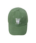 WOOALONG(ウアロン)/シグネチャー ロゴ ベースボール キャップ サイズ調整可能/Signature Logo ball cap | IL5231046 | ライトグリーン