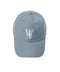 WOOALONG(ウアロン)/シグネチャー ロゴ ベースボール キャップ サイズ調整可能/Signature Logo ball cap | IL5231046 | ライトブルー