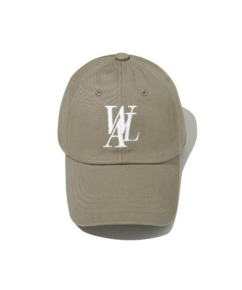 WOOALONG(ウアロン)/シグネチャー ロゴ ベースボール キャップ サイズ調整可能/Signature Logo ball cap | IL5231046 | モカ