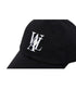 WOOALONG(ウアロン)/シグネチャー ロゴ ベースボール キャップ サイズ調整可能/Signature Logo ball cap | IL5231046 | ブラック