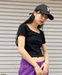 WOOALONG(ウアロン)/シグネチャー ロゴ ベースボール キャップ サイズ調整可能/Signature Logo ball cap | IL5231046 | ブラック