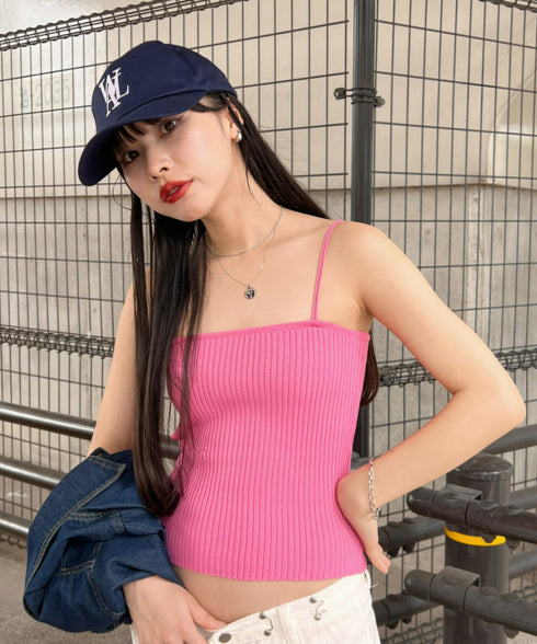 WOOALONG(ウアロン)/シグネチャー ロゴ ベースボール キャップ サイズ調整可能/Signature Logo ball cap | IL5231046 | ネイビー