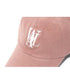 WOOALONG(ウアロン)/シグネチャー ロゴ ベースボール キャップ サイズ調整可能/Signature Logo ball cap | IL5231046 | ピンク
