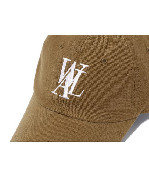 WOOALONG(ウアロン)/シグネチャー ロゴ ベースボール キャップ サイズ調整可能/Signature Logo ball cap | IL5231046 | ブラウン