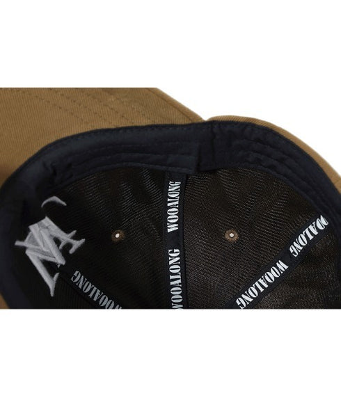 WOOALONG(ウアロン)/シグネチャー ロゴ ベースボール キャップ サイズ調整可能/Signature Logo ball cap | IL5231046 | ブラウン