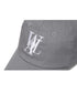 WOOALONG(ウアロン)/シグネチャー ロゴ ベースボール キャップ サイズ調整可能/Signature Logo ball cap | IL5231046 | グレー