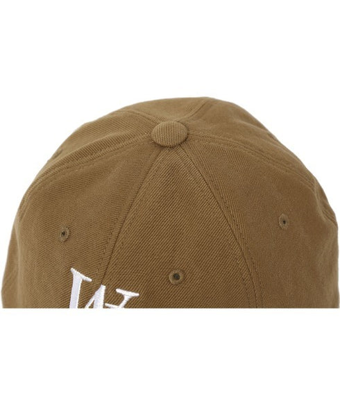WOOALONG(ウアロン)/シグネチャー ロゴ ベースボール キャップ サイズ調整可能/Signature Logo ball cap | IL5231046 | ブラウン