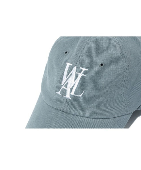 WOOALONG(ウアロン)/シグネチャー ロゴ ベースボール キャップ サイズ調整可能/Signature Logo ball cap | IL5231046 | ライトブルー