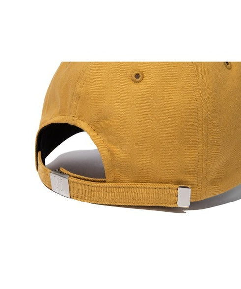 WOOALONG(ウアロン)/シグネチャー ロゴ ベースボール キャップ サイズ調整可能/Signature Logo ball cap | IL5231046 | イエロー