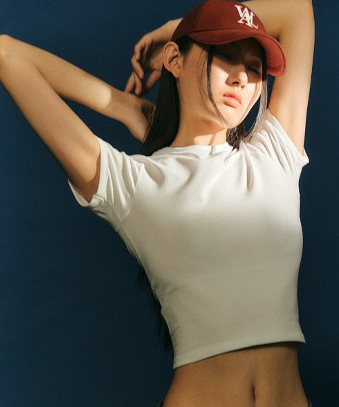 WOOALONG(ウアロン)/シグネチャー ロゴ ベースボール キャップ サイズ調整可能/Signature Logo ball cap | IL5231046 | レッド