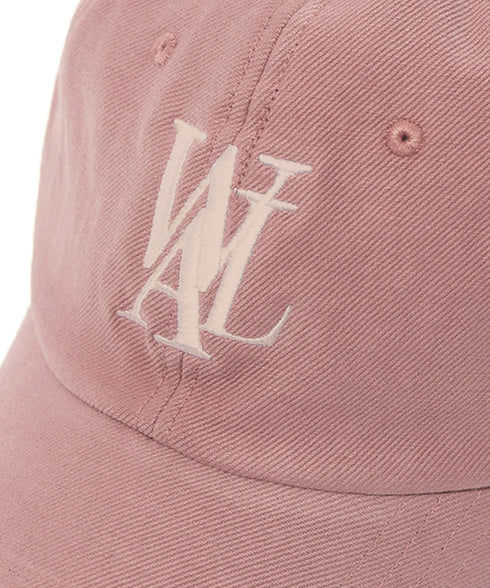 WOOALONG(ウアロン)/シグネチャー ロゴ ベースボール キャップ サイズ調整可能/Signature Logo ball cap | IL5231046 | ピンク系その他