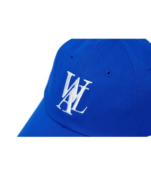 WOOALONG(ウアロン)/シグネチャー ロゴ ベースボール キャップ サイズ調整可能/Signature Logo ball cap | IL5231046 | ブルー系その他