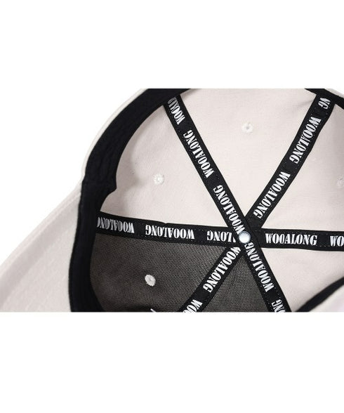 WOOALONG(ウアロン)/シグネチャー ロゴ ベースボール キャップ サイズ調整可能/Signature Logo ball cap | IL5231046 | アイボリー