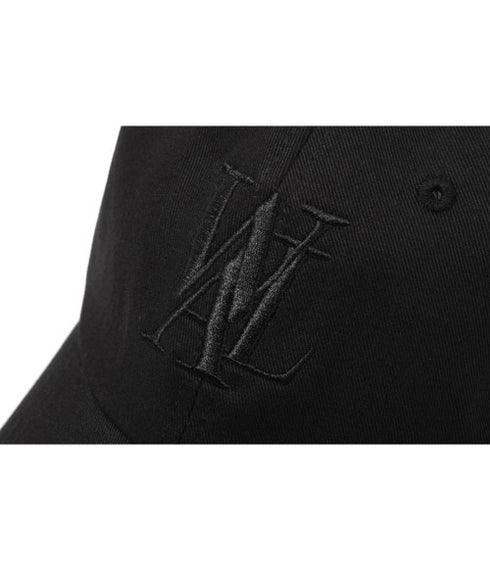 WOOALONG(ウアロン)/シグネチャー ロゴ ベースボール キャップ サイズ調整可能/Signature Logo ball cap | IL5231046 | チャコールグレー