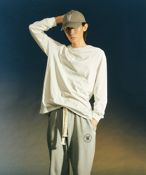 WOOALONG(ウアロン)/シグネチャー ロゴ ベースボール キャップ サイズ調整可能/Signature Logo ball cap | IL5231046 | モカ