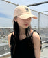 WOOALONG(ウアロン)/シグネチャー ロゴ ベースボール キャップ サイズ調整可能/Signature Logo ball cap | IL5231046 | ベージュ