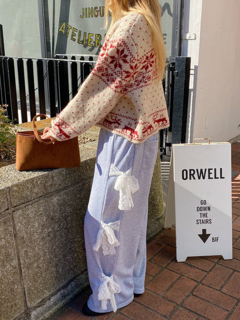 ノルディックジップセーター | SL2244610 | アイボリー