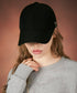 VARZAR(バザール)/Silver stud over fit ball cap/シルバー スタッズ オーバーフィット ベースボール キャップ | IL5232015 | ブラック